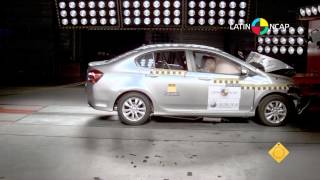 Crash Test com o Honda City [upl. by Yoong22]