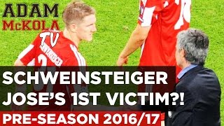 Schweinsteiger Joses First Victim  More  Latest Manchester United News [upl. by Jarrid]