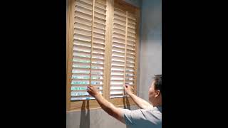 Wood Plantation Shutters Manufacturer [upl. by Lenwood]