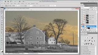 Layers and Defringe Tool  Photoshop Tutorial [upl. by Nahtam]