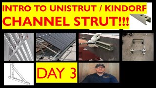 Intro to Unistrut  Kindorf day 3 Electrical Pro Tip of the Day Be a Pro Learn From the Pros [upl. by Seed471]