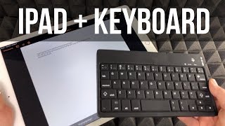 How to Connect Keyboard to iPad  iPad Air iPad mini iPad Pro [upl. by Hsirt]