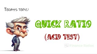 What is Quick Ratio Quick Ratio Simplified [upl. by Belamy]