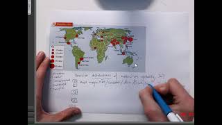 Describe the distribution of megacities globally 4 marks [upl. by Irtak]