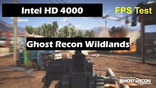 HP Probook 6570b Intel HD 4000 Ghost Recon gaming [upl. by Rodrich]