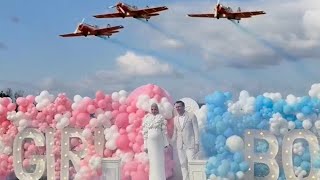 Now This is One Epic Gender Reveal That Soars Beyond Imagination [upl. by Niar567]