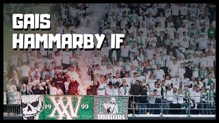 GAIS  Hammarby IF  Invasion Göteborg  2024 [upl. by Hailahk]