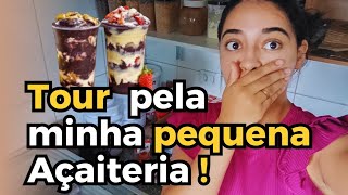 Como COMEÇAR seu negócio em CASA Um TOUR pela minha pequena AÇAITERIA [upl. by Eelsha]