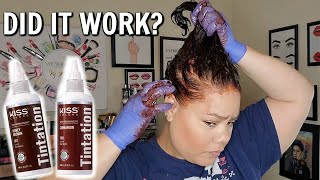 DID IT WORK Dying My NATURAL HAIR AGAIN HOW to CHANGE Your HAIR COLOR without BLEACH [upl. by Medeah]