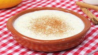 Cómo hacer Arroz con Leche Condensada  Cremoso y Fácil [upl. by Einomrah]