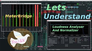 Ardour  69  Tutorial Free Daw  Meters And Loudness Analyzer [upl. by Sualokcin]