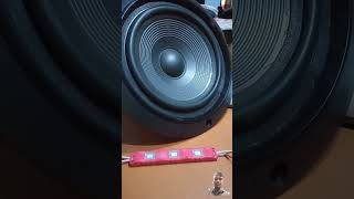 SPEAKER VS LED PART 04shortsEXTREME BASS TEST HEAVY bass dj youtubeshorts sound [upl. by Jacobson]