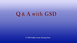 Q amp A with GSD 121 with CC [upl. by Asa]