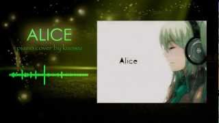 【ピアノ ・ Piano】Alice 古川 P w楽譜 ・Alice FullkawaP w Sheet Music【kuowiz】 [upl. by Margalo]