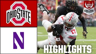 Ohio State Buckeyes vs Northwestern Wildcats  Full Game Highlights  ESPN College Football [upl. by Grimaldi]