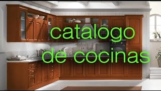 catalogo de muebles de cocina  kitchen design [upl. by Acinnej]