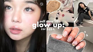 Selfcare vlog for 2024 ౨ৎ🍥Japanese hair care routine Nails Korean skincare etc [upl. by Cornew]