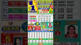 Nagaland State Lottery Result of Dear Morning 100 PM Live on Lottery Sambad [upl. by Lore]