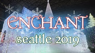 Enchant Christmas Seattle  Experience The Worlds Largest Christmas Light Maze amp Market [upl. by Idnym742]