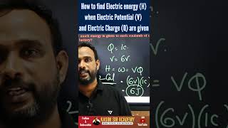 How to find Electrical Energy in a Circuit electricity iitjee class10science kasimsiracademytelugu [upl. by Zeidman907]