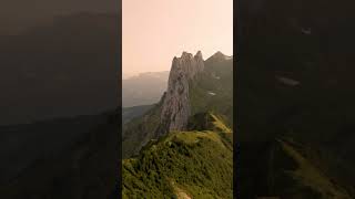 Magical Switzerland alpstein drone djiglobal Switzerland appenzell hoherkasten stauber [upl. by Gildas]