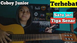 Tutorial melody TerhebatCoboy JuniorCuma Pake satu jari 3 senar [upl. by Niawtna]