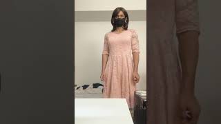 Crossdresser in pink dress  Boy to girl [upl. by Hurlee]