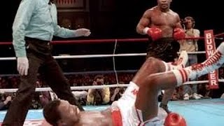 Mike Tyson vs Tony Tubbs Full Fight Highlights  Best KO [upl. by Airdnua]