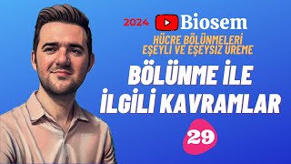 Hücre Bölünmeleri 1  39 Günde TYT Biyoloji Kampı29  10 Sınıf Biyoloji Kampı1 2024 [upl. by Wilser]