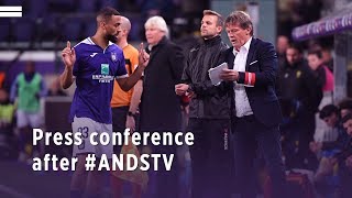 Press conference after ANDSTV [upl. by Zingale]