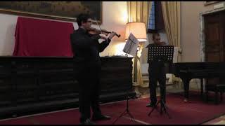 Giulio Menichelli e David Oltra suonano Mozart Duetto nÂ° 1 in Sol M K 423 3Â° MOV [upl. by Nosiram]