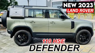 2023 LAND ROVER DEFENDER 110 HSE  DEFENDER DETAIL REVIEW  BEST OFFROAD CAR IN INDIA  NEW DEFENDER [upl. by Shanta106]