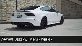 Audi RS7  Vossen VFS1 Wheels  Butler Tire [upl. by Philipines121]