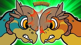 Pachycephalosaurus Song  Dinosaur Songs from Dinostory by Howdytoons S2E5 [upl. by Mclain]