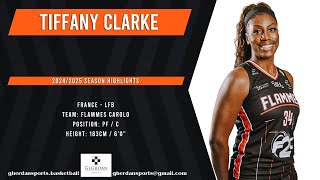 Tiffany Clarke Highlights 20242025 Season [upl. by Baynebridge367]