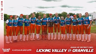 Panthers Duels Against Granville in District Final 🥎 [upl. by Alidus]