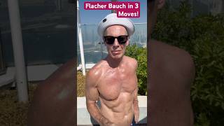 Flacher Bauch in 3 Moves shorts fitness bauchmuskeltraining coreworkout [upl. by Iila826]