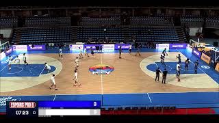 Espoirs Pro B  J1  HTV  Antibes [upl. by Ardnwahs]