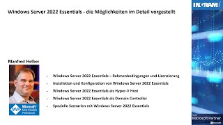 Windows Server 2022 Essentials  die Möglichkeiten im Detail vorgestellt [upl. by Ahker]