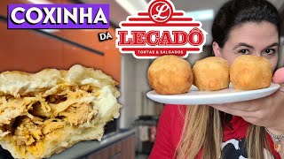 RECEITA DE COXINHA DA LECADÔ  MASSA DE BATATA CREMOSA [upl. by Rodgers]