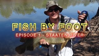 FISH BY FOOT  EP1 Staaten River [upl. by Nnep511]