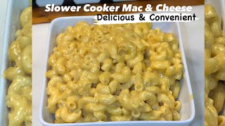 Easy Macaroni amp Cheese  Slow Cooker Version [upl. by Haliek696]