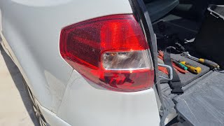 How to remove Renault Koleos taillights 20082015 [upl. by Atteyek]