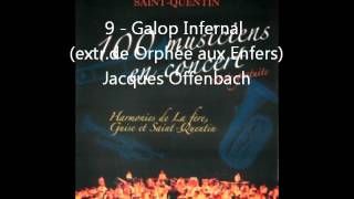 Orchestre dHarmonie de SaintQuentin 02 9  Galop Infernal extrde Orphée aux Enfers 200108 [upl. by Lalita462]