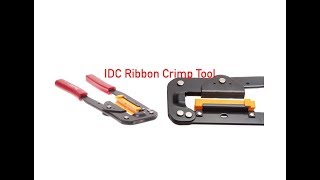 IDC Ribbon Crimp Tool P93100011 [upl. by Alejna]