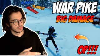 USE THIS WAR PIKE BUILD TO DESTROY BEHEMOTHS  Shock War Pike Build  Dauntless Builds 1146 [upl. by Arodoet]