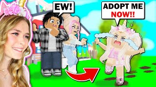 Getting Adopted As The WORST CHILD ON ROBLOX [upl. by Sweeney842]