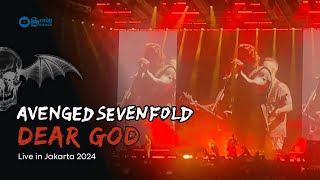 AVENGED SEVENFOLD  Dear God Live in Jakarta 2024 HD [upl. by Liliane]