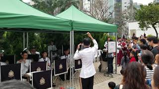 Highland CathedralHong Kong Police BandGovernment House Open Day 2019 [upl. by Ruenhs]