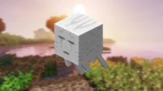 Minecraft GHAST sound effects animation strange noises [upl. by Friedland]